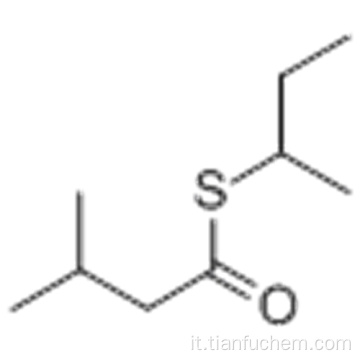 Acido butanioico, 3-metil-, S- (1-metilpropil) estere CAS 2432-91-9
